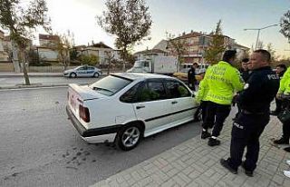 Polis uygulamasından kaçan sürücünün ehliyetine...