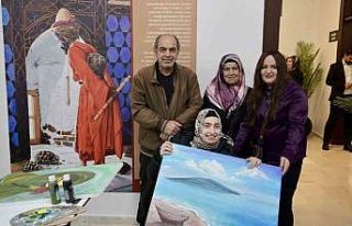 Ressam Neriman Oyman’dan Esenyurt’ta ilham veren...