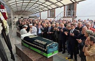 Şahin, son yolculuğuna uğurlandı