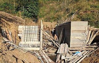 Salıpazarı’nda riskli bölgeye müdahale