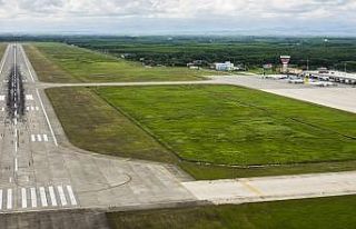 Samsun Çarşamba Havalimanı’nda 10 ayda 14 bin...