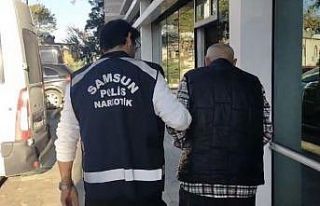 Samsun’da 27 yıl hapis cezası bulunan şahıs...
