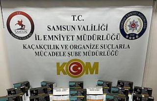 Samsun’da kaçak tütün operasyonu