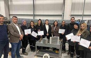 Sanayide kadın gücü: Çorum’da 15 kadın kaynakçı...