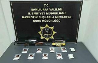 Şanlıurfa’da 9 bin adet uyuşturucu hap ele geçirildi:...