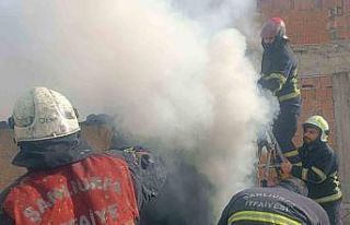 Şanlıurfa’da mesken yangını söndürüldü
