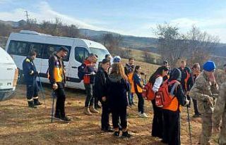 Şebinkarahisar’da kayıp genç için arama çalışması...