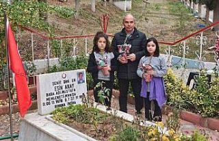 Şehit Esin Akay adını taşıyan okulda anıldı