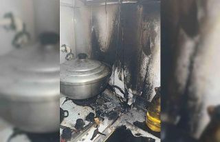 Siirt’te korkutan yangın