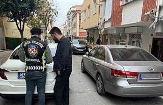 Şişli’de trafiği tehlikeye sokan şahıslara...