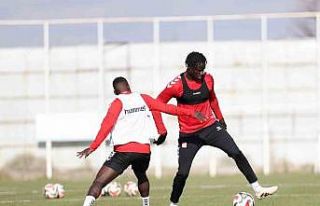 Sivasspor’da Boluspor maçının hazırlıkları...
