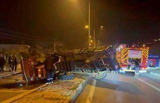 Söke’de traktör devrildi: 1 yaralı