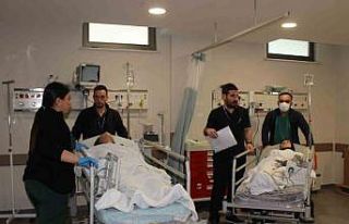 Sular Akademi Hastanesi’nde afet tatbikatı