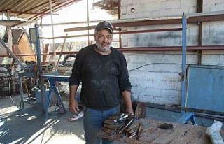 Tarım aletleri tamirle yeniden hayat buluyor