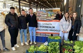 Tarımda uygulamalı eğitimde büyük başarı
