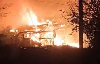 Tekirdağ’da iş yerinde korkutan yangın