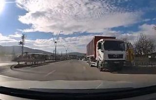 Ters şeritte dehşet anları