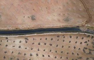 Tillo’da 8 bin 400 metrelik asfalt çalışması...