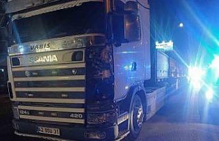 Tırın çarptığı kadın ağır yaralandı