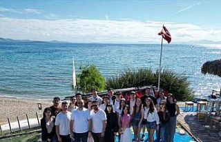 Turizm ve Seyahat Hizmetleri öğrencilerine Amatör...