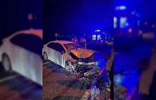 Ula’da trafik kazası:2 yaralı