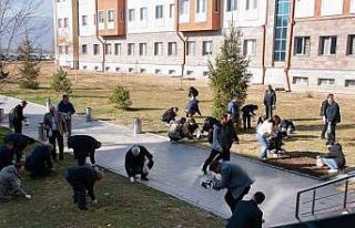 Üniversite yönetiminden çevre duyarlılığı mesajı