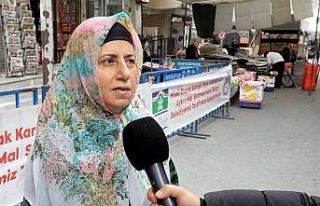 Ürünleri değiştiren engelli pazarcı hakkında...