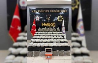 Van’da 134 kilo uyuşturucu ele geçirildi