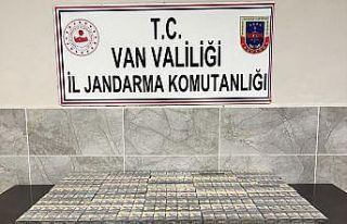 Van’da 3 bin 75 paket kaçak sigara ele geçirildi