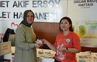 Vatandaşlardan organ bağışına yoğun ilgi