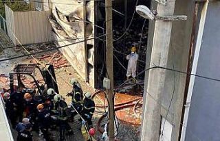 Yangında hayatını kaybeden 6 kişinin cansız bedeni...