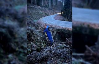 Yedigöller yolunda ölümden döndüler