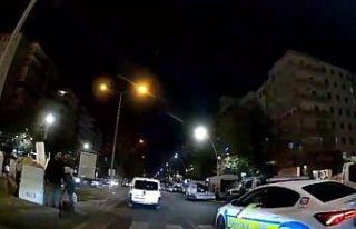 Yere düşen çocuğun hastaneye yetiştirilebilmesi...