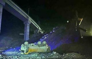 YHT şantiyesinde 15 metre yükseklikten devrilen...