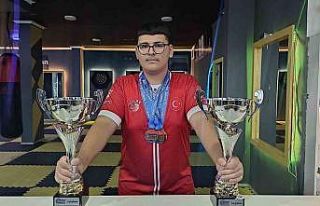 15 yaşındaki milli dart sporcusu Atasayar’dan...