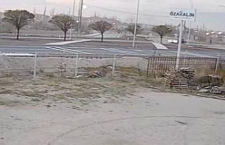 18 kişinin yaralandığı kaza güvenlik kamerasında