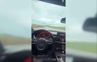 307 kilometre hızı görüp kendisini çekti, jandarma...