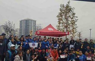 380 sporcu Okul Sporları Oryantiring Yarışması’nda...