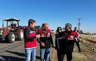 750 Dekarlık alanda gübreleme çalışması yapıldı