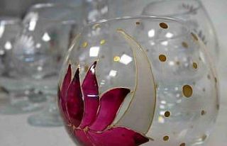 800 derece ateşle buluşan cam sanat eserine dönüşüyor