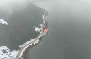 Abant Gölü Milli Parkı’nın kuş bakışı güzelliği