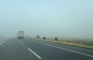 Afyonkarahisar’da sisli hava etkili oldu