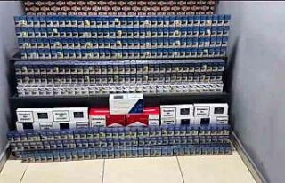 Ağrı’da 2 bin paket kaçak sigara ele geçirildi