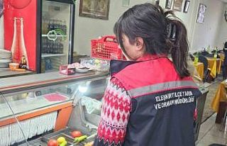 Ağrı’da gıda güvenliği çalışmaları kapsamında...