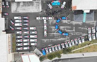 Ağrı’da güvenlik güçlerine 85 yeni araç teslim...