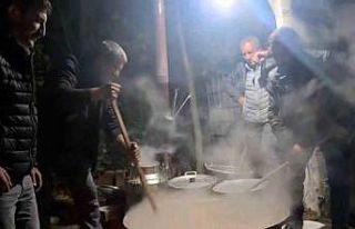 Ağrı’nın geleneksel Halise lezzeti Edirne’de...