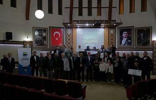 Aile okulunda ödüller sahiplerini buldu