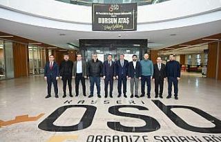 AK Partili Ataş, Kayseri OSB Yönetim Kurulu Toplantısı’na...