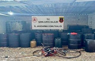 Akçakale’de 3 bin 900 litre kaçak akaryakıt ele...