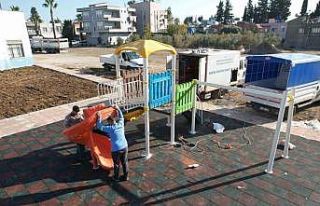 Akdeniz’de bir park daha yenilendi